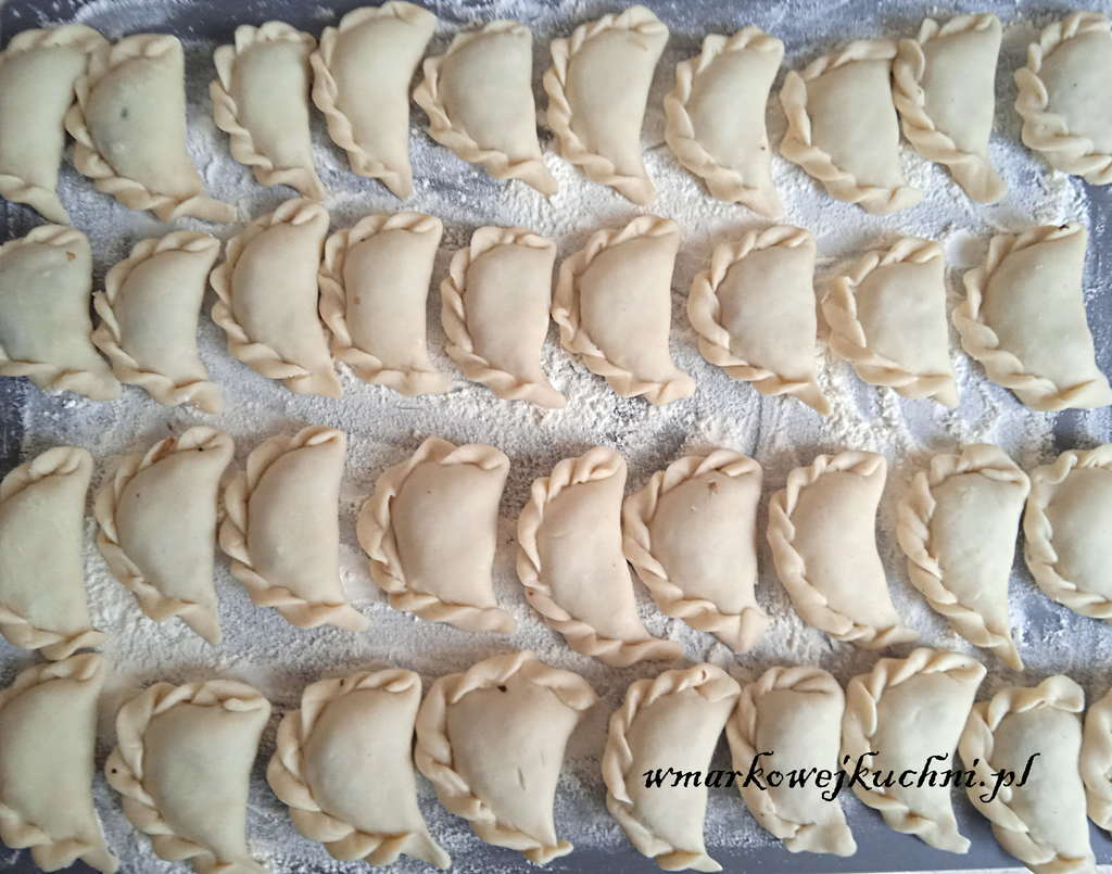 Zagniecione pierogi