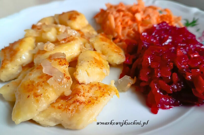 Kopytka a`la ruskie pierogi